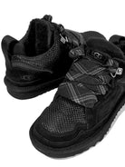 Sneakers Lowmel per bambino Ugg Kids nere con design a inserti 1152410K BLK UGG KIDS 