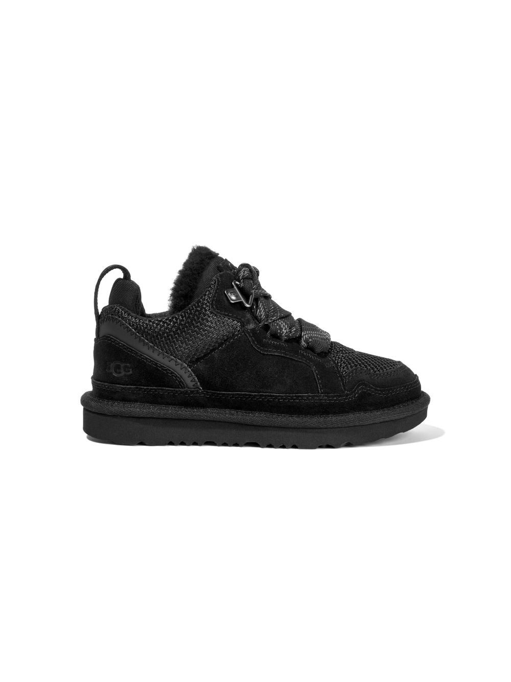 Sneakers Lowmel per bambino Ugg Kids nere con design a inserti 1152410K BLK UGG KIDS 