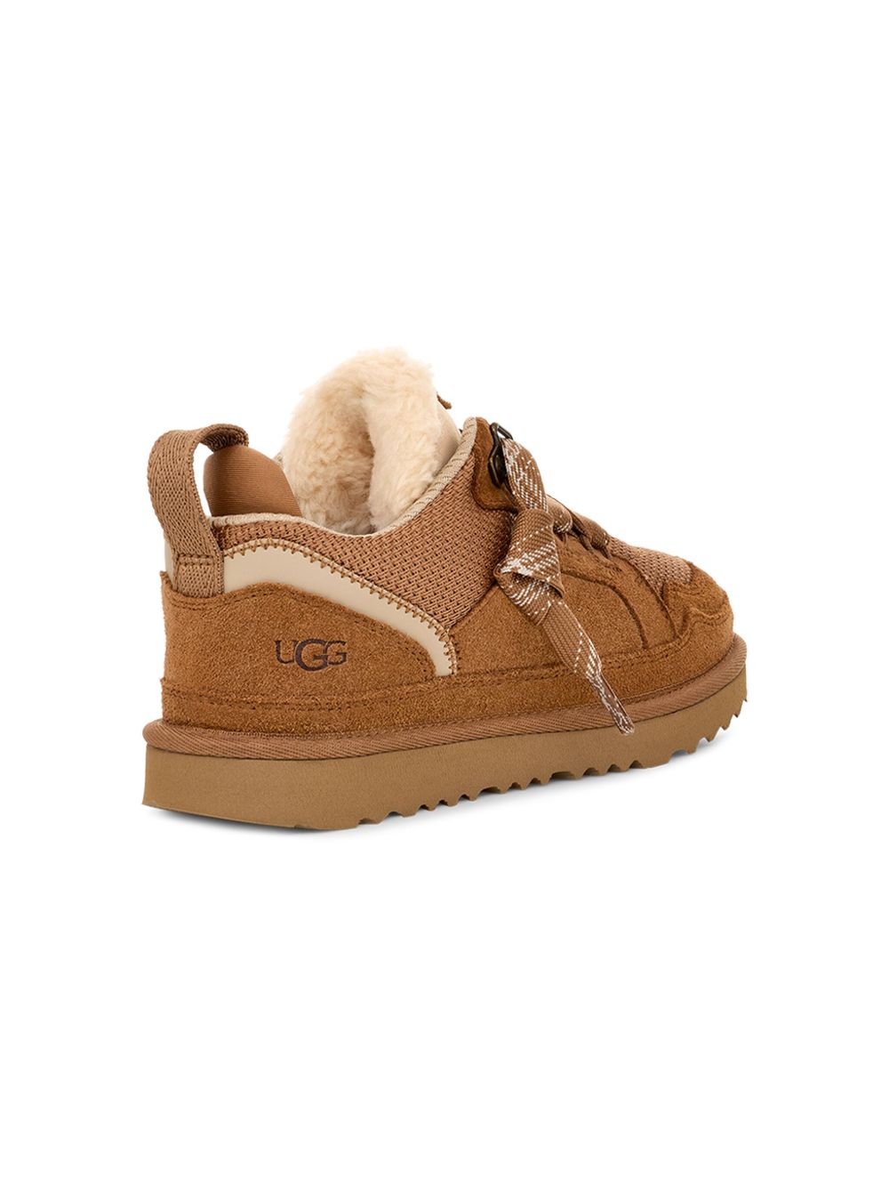 Sneakers Lowmel per bambino UGG Kids marrone con logo sul retro inciso 1152410K CHE UGG KIDS 