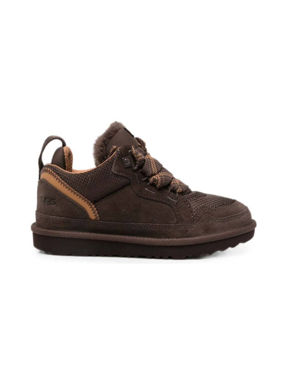 Sneakers Lowmel per bambini Ugg Kids marroni con tomaia in camoscio e tessuto 1152410K DDC UGG KIDS 