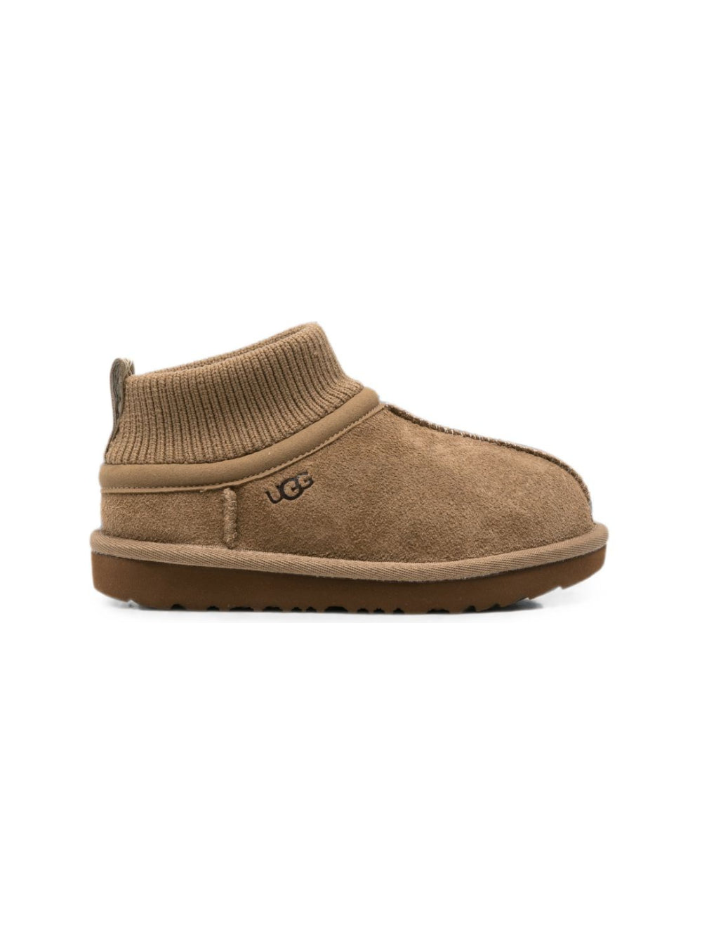 Stivali per bambini Ugg Kids marroni con bordo in maglia 1157702T LBNZ UGG KIDS 