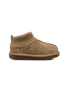 Stivali per bambini Ugg Kids marroni con bordo in maglia 1157702T LBNZ UGG KIDS 