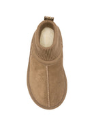Stivali per bambini Ugg Kids marroni con bordo in maglia 1157702T LBNZ UGG KIDS 