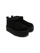Stivali Classic Ultra Mini Platform per bambina Ugg Kids neri con suola platform 1157791K BLK UGG KIDS 