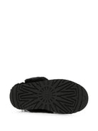 Ciabatte Disquette Slipper per bambina Ugg Kids nere con collarino in montone 1171199K BLK UGG KIDS 