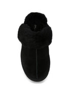 Ciabatte Disquette Slipper per bambina Ugg Kids nere con collarino in montone 1171199K BLK UGG KIDS 