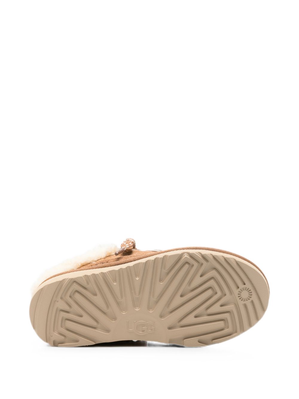 Sneakers per bambina Ugg Kids chestnut con lacci 1180201K CHE UGG KIDS 