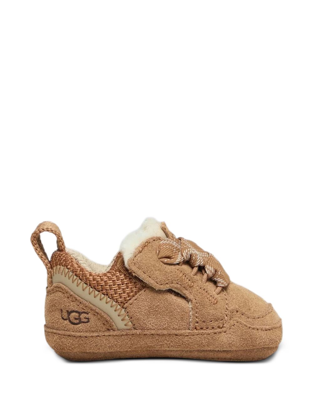 Sneakers Lowmel per neonato Ugg Kids marroni con logo sulla linguetta 1184311I CHE UGG KIDS 