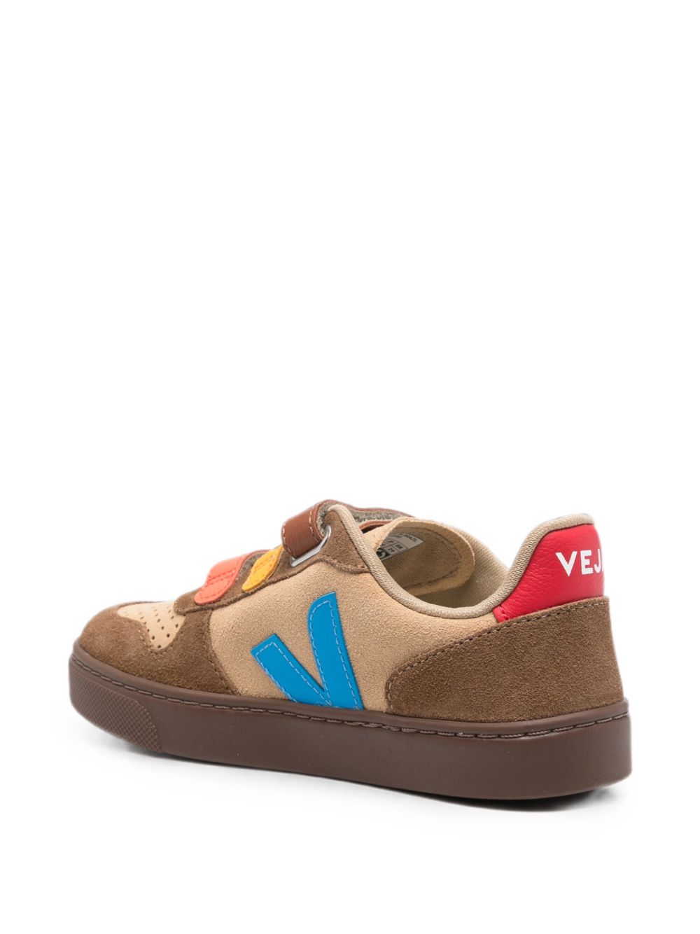 Sneakers per bambini Veja Kids marrone con inserti multicolorati CV0321770 DESERT EGEE BROWN VEJA KIDS 