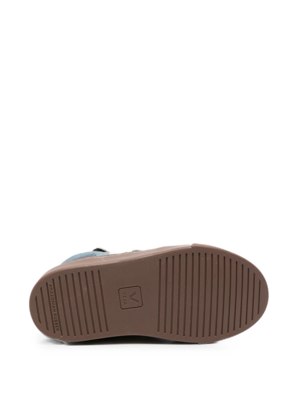 Sneakers Small V-10  per bambino Veja Kids blu con chiusura a strappo DV0322140 CALIFORNIA SHARK BARK VEJA KIDS 