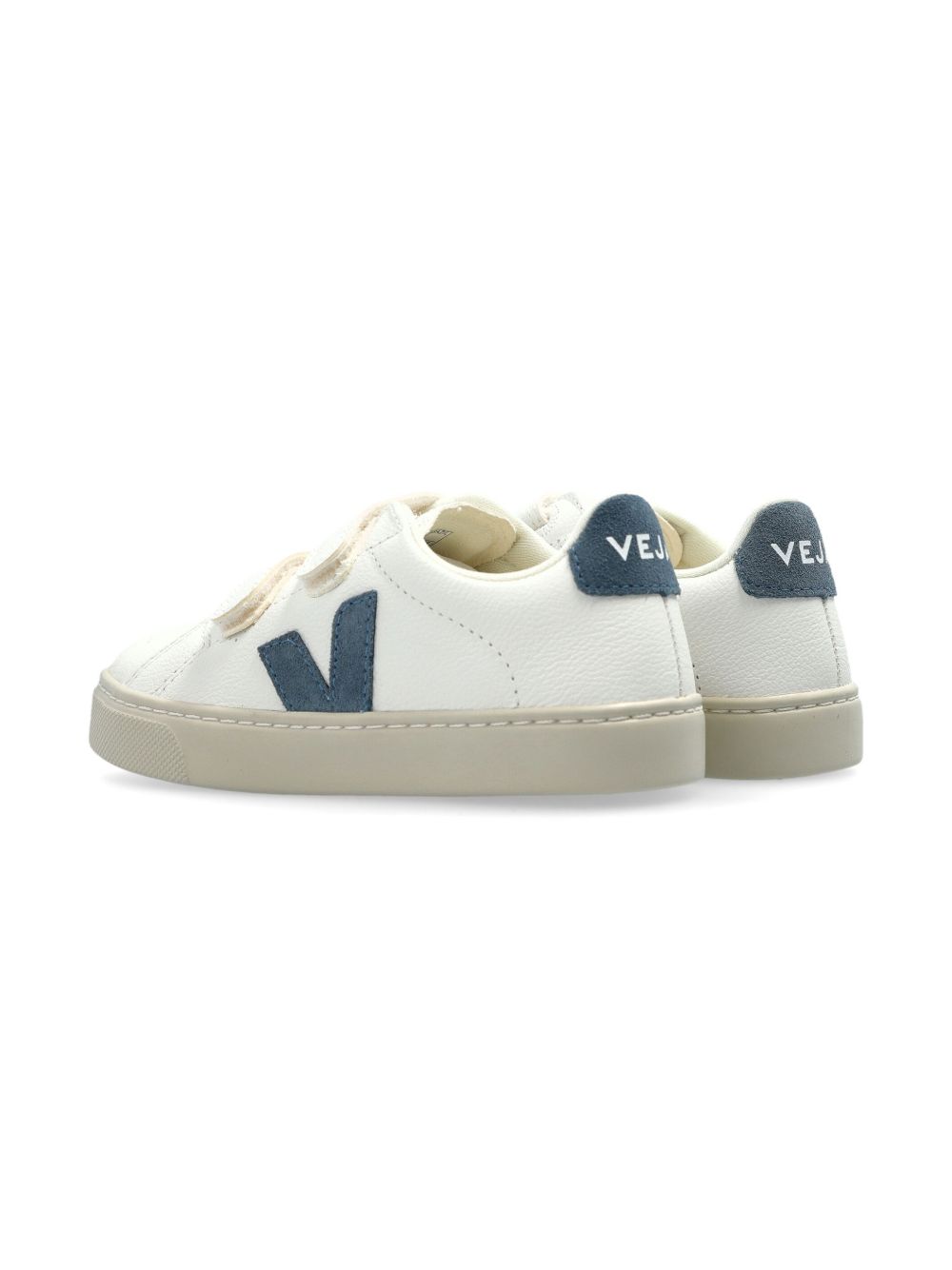 Sneakers V-90 per bambini Veja Kids bianche con chiusura a strappi SV0520643 EXTRA WHITE CALIFORNIA VEJA KIDS 