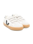 Sneakers per bambini VEJA Kids bianche con applicazione logo SX2021006 WHITE BLACK NATURAL VEJA KIDS 