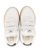 Sneakers per bambini VEJA Kids bianche con applicazione logo SX2021006 WHITE BLACK NATURAL VEJA KIDS 
