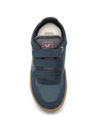 Sneakers V-90 per bambina Veja Kids blu con chiusura a strappi SX2021783 CALIFORNIA MARY NAUTICO VEJA KIDS 
