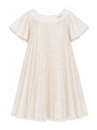 Abito per bambina Versace Kids écru con fantasia barocca 10227321A08435 5K830 VERSACE KIDS 