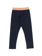 Leggings per bambina Versace Kids blu con elastico in vita 10249251A18119 2U9J0 VERSACE KIDS 