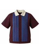 Camicia per bambino Versace Kids bordeaux con ricamo 10249391A18115 2RH20 VERSACE KIDS 