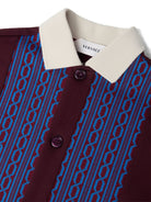 Camicia per bambino Versace Kids bordeaux con ricamo 10249391A18115 2RH20 VERSACE KIDS 