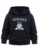 Felpa per bambino Versace Kids blu con stampa grafica 10249501A18126 2U4K0 VERSACE KIDS 