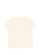 T-shirt per neonati Versace Kids beige con logo sul davanti 10251541A18123 2YE00 VERSACE KIDS 