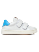 Sneakers per bambino Versace Kids bianche con tallone a contrasto 10252991A17777 6WM90 VERSACE KIDS 