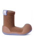 Scarpine primi passi Label per neonati Attipas marroni con dettaglio logo ALA02 CAMEL ATTIPAS KIDS 