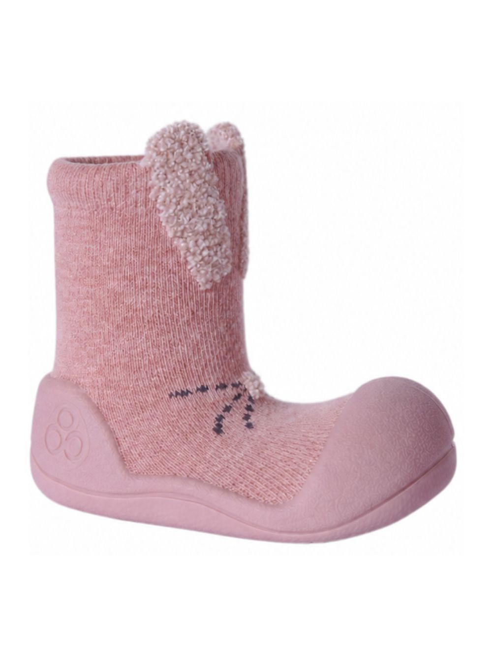 Scarpine primi passi per neonata Attipas osa con ricamo orecchie coniglietto RA02 PINK ATTIPAS KIDS 