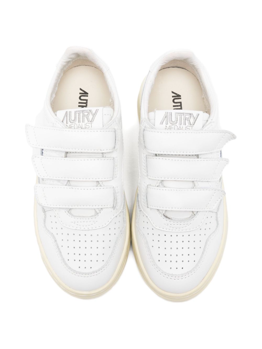 Sneakers per bambini Autry Kids bianco in pelle Medalist KILK FF03 AuTRY KIDS 