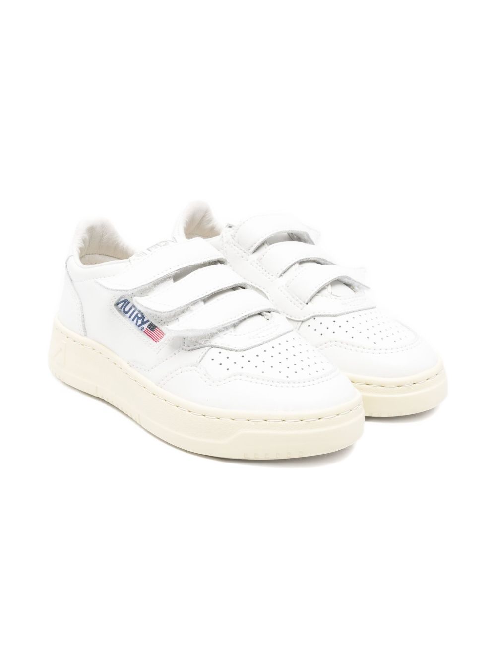 Sneakers per bambini Autry Kids bianco in pelle Medalist KILK FF03 AuTRY KIDS 
