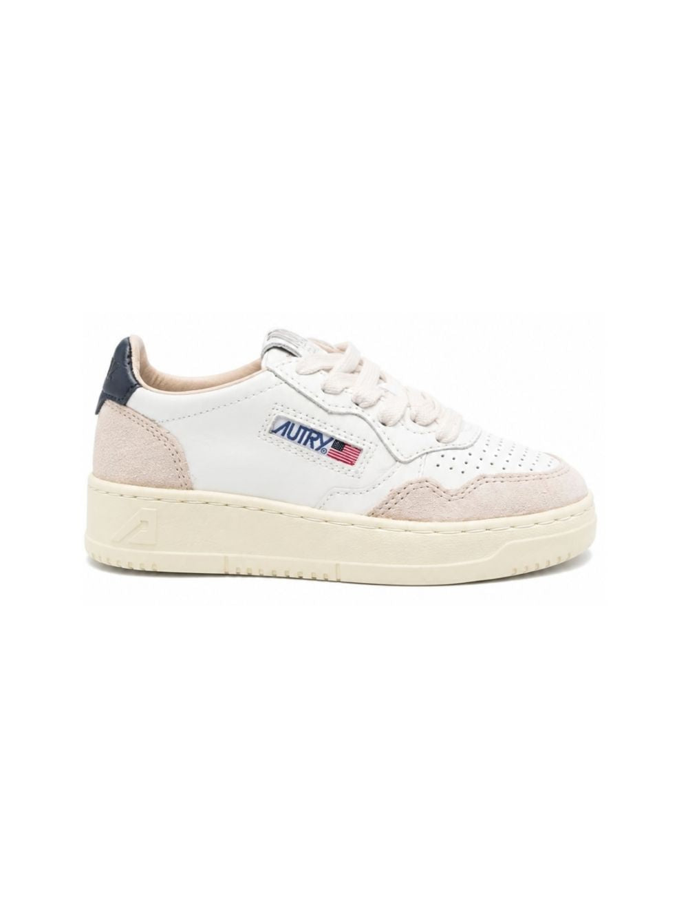 Sneakers per bambini AuTRY Kids beige con inserti blu KULK FS06 AuTRY KIDS 