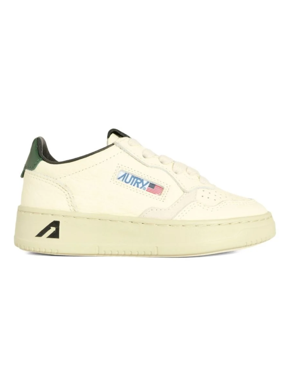 Sneakers per bambini Autry Kids bianco in pelle traforata Medalist KULK NU07 AuTRY KIDS 