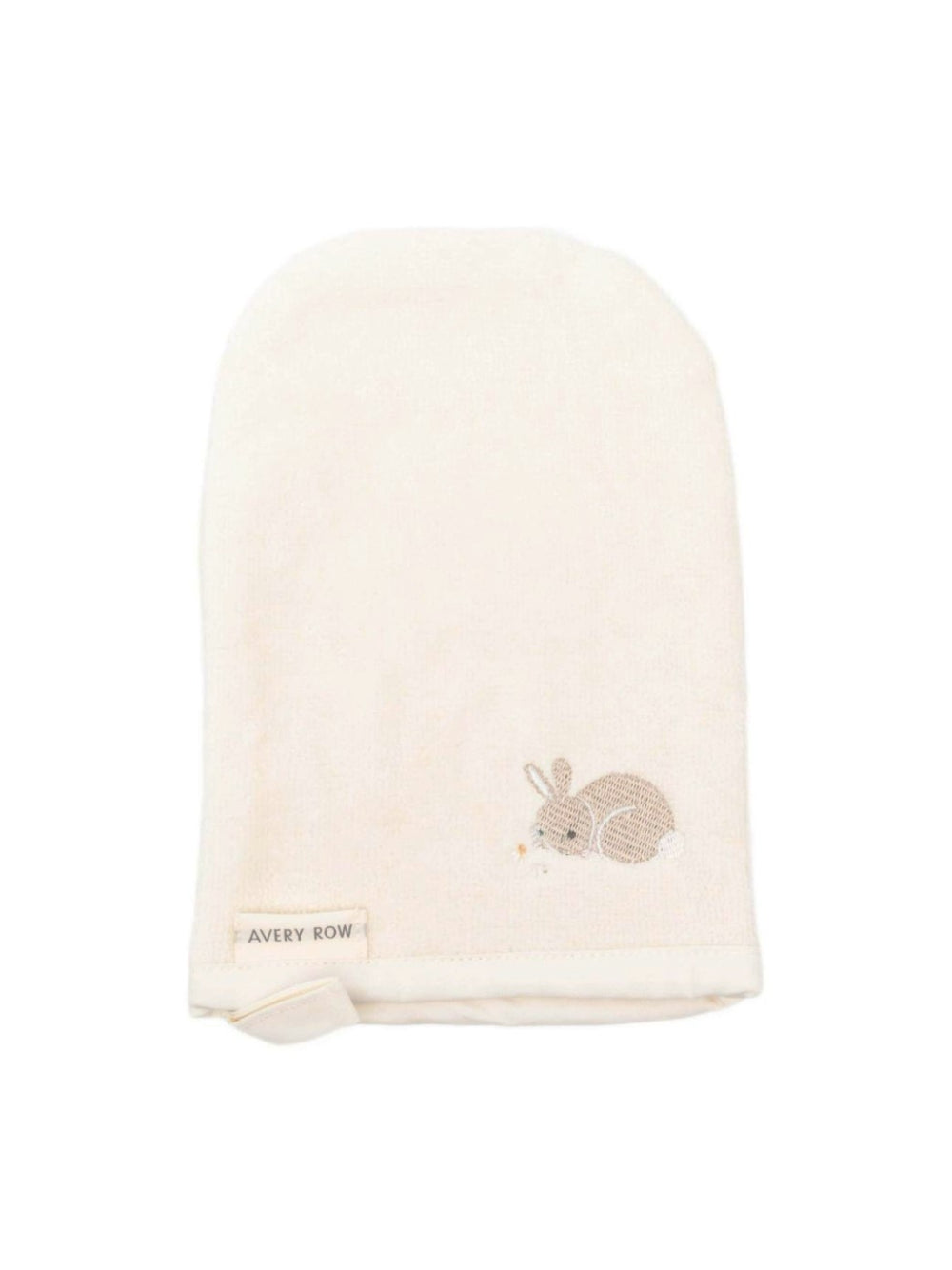Guanto da bagno per neonati Avery Row beige in cotone biologico BMIBUN BUNNY AVERY ROW KIDS 