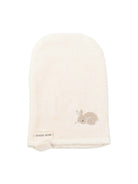 Guanto da bagno per neonati Avery Row beige in cotone biologico BMIBUN BUNNY AVERY ROW KIDS 