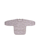 Bavaglino con maniche per neonati Avery Row verde con stampa naturalistica SLBRIV RIVERBANK AVERY ROW KIDS 