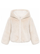 Giubbino per bambina Colorichiari bianco in pelliccia sintetica FB158833 5049 21 COLORICHIARI KIDS 