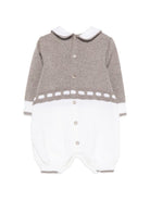 Tutina per neonata Colorichiari beige con colletto alla Peter Pan FF648627 2088 9720 COLORICHIARI KIDS 