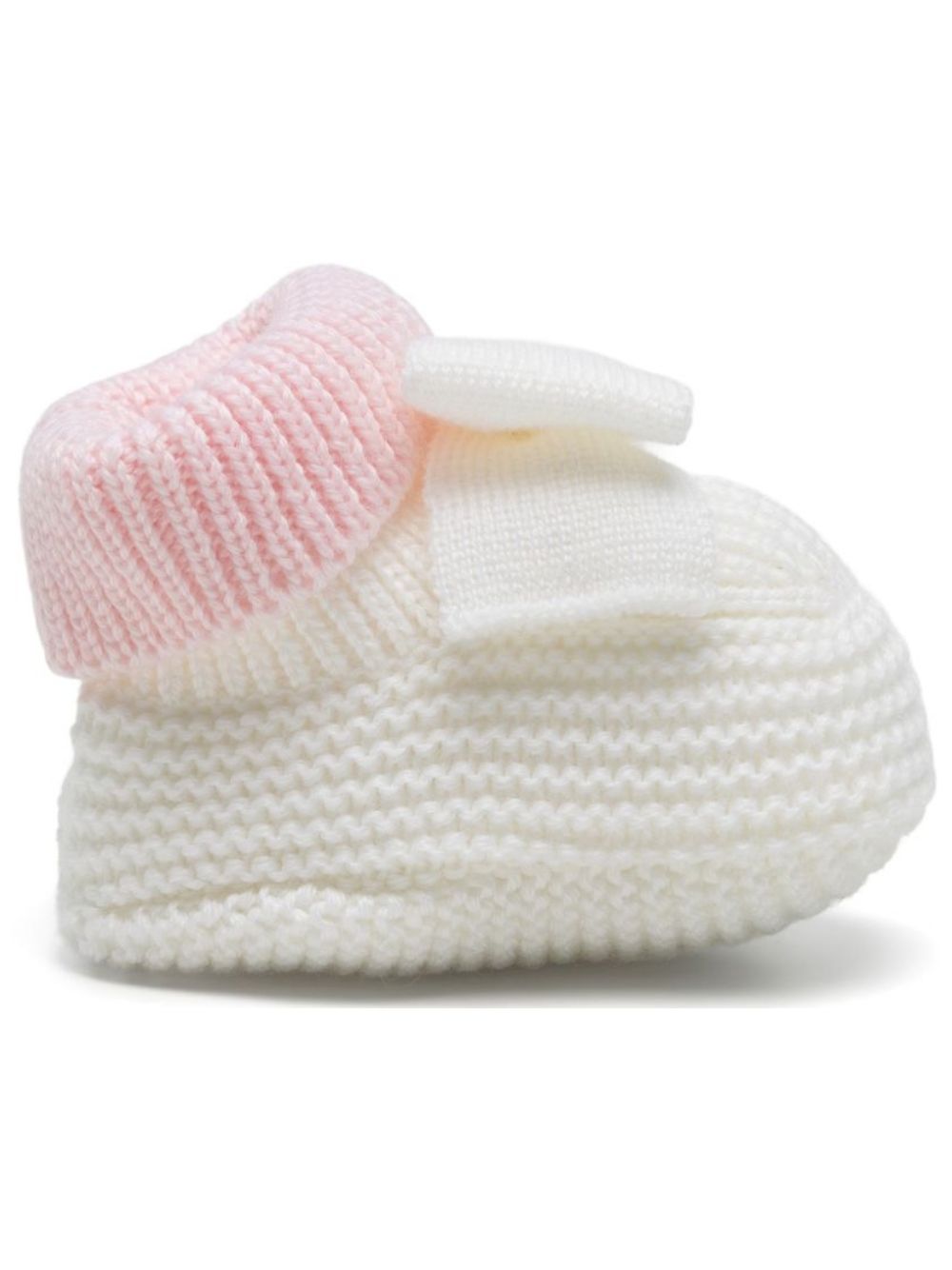 Scarpine primi passi per neonata Colorichiari bianco con design lavorato a maglia FF758588 2088 8020 COLORICHIARI KIDS 