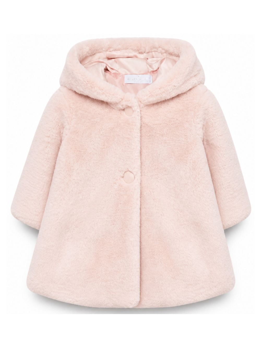 Cappotto per neonata Colorichiari rosa in pelliccia sintetica FN158852 3379 82 COLORICHIARI KIDS 