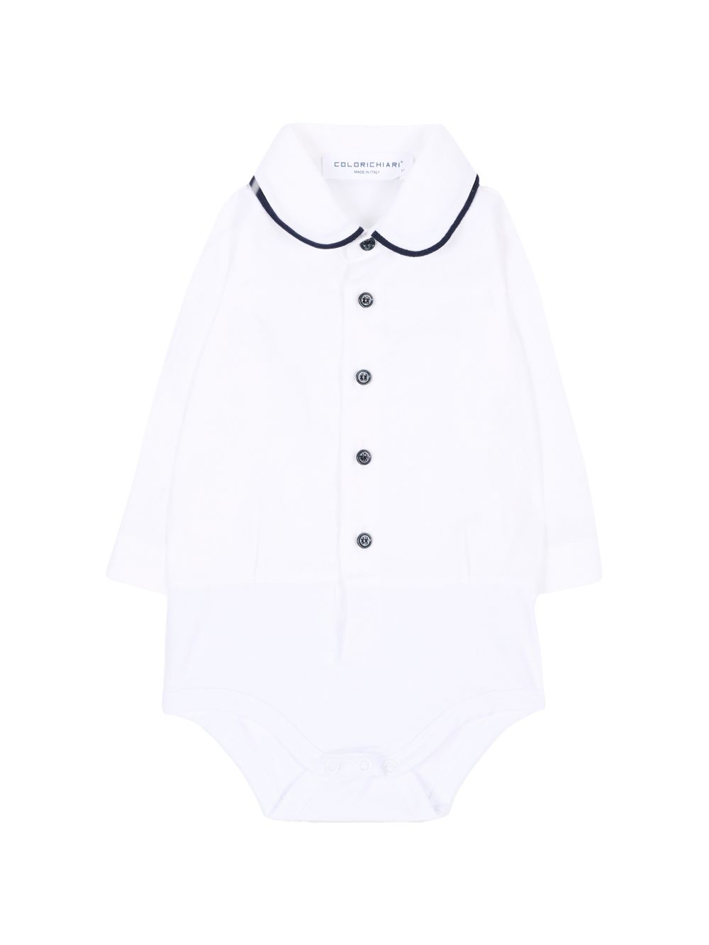 Set camicia e salopette per neonato Colorichiari multicolore con motivo tartan MF218755 4997 70 COLORICHIARI KIDS 