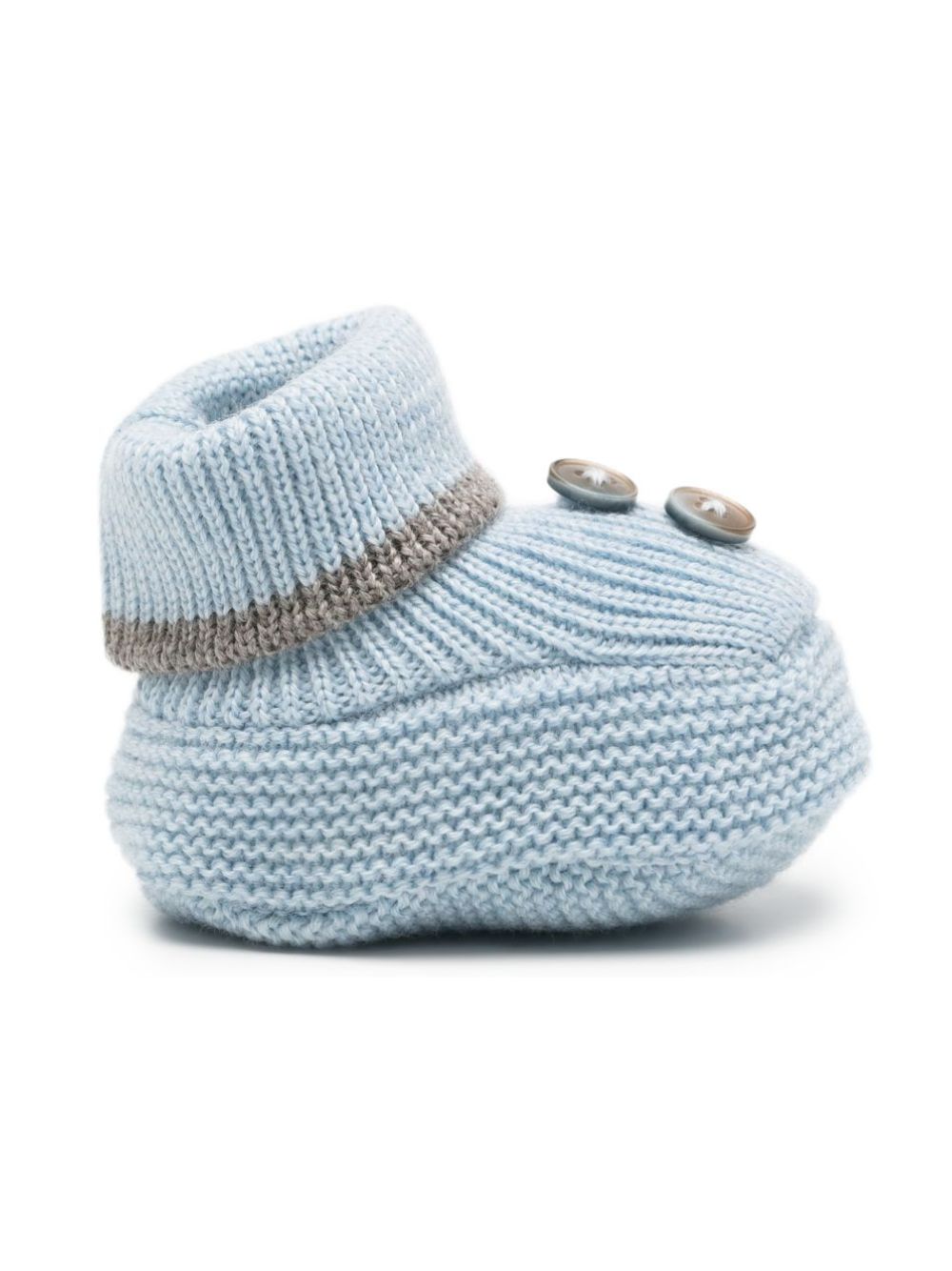 Scarpine primi passi per neonato Colorichiari azzurre con dettagli bottoni sul davanti MF758661 2088 5197 COLORICHIARI KIDS 
