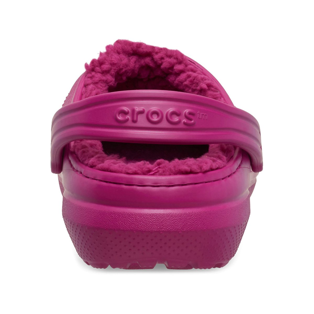 Ciabatte Classic Lined Clog T per bambina Crocs Kids fucsia con fodera in pelliccia 207009 ROPK CROCS KIDS 