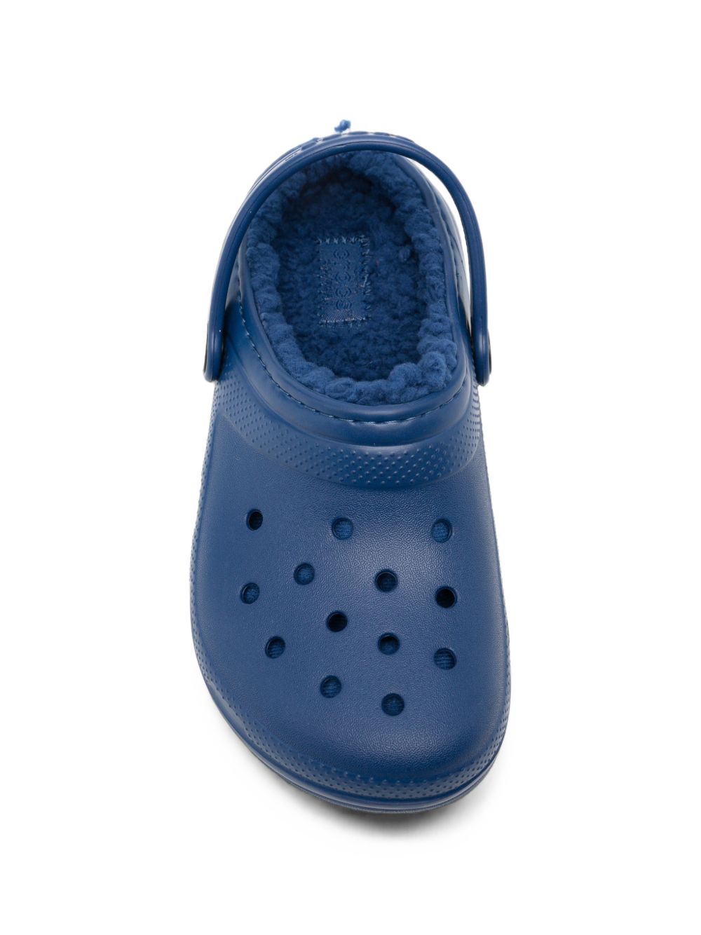 Ciabatte per bambino Crocs Kids blu con fodera in pile 207010 RBBL CROCS KIDS 