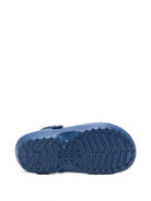 Ciabatte per bambino Crocs Kids blu con fodera in pile 207010 RBBL CROCS KIDS 