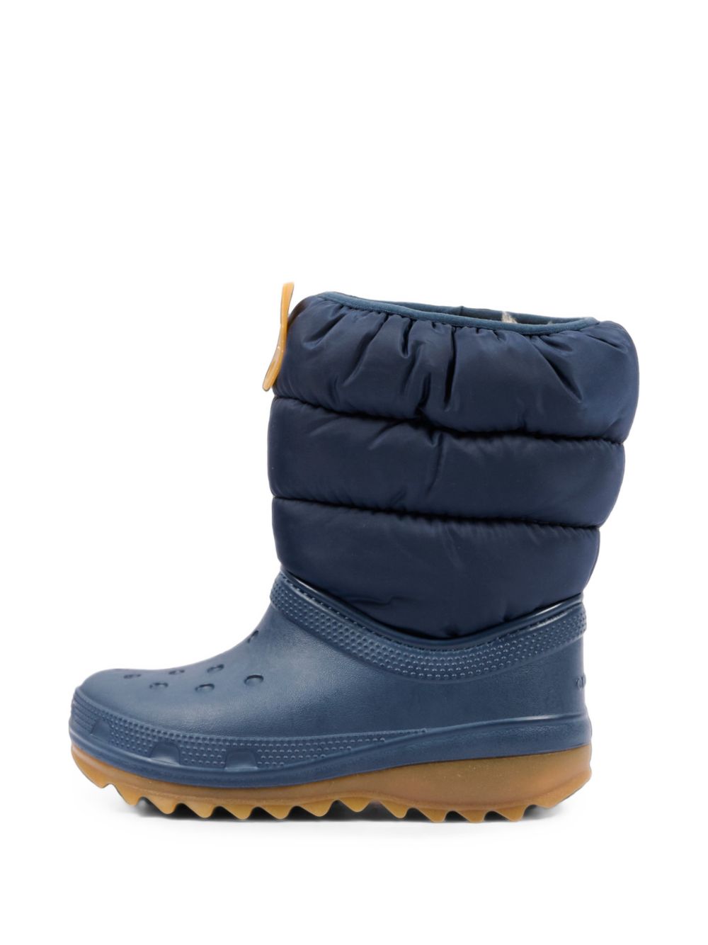 Stivali da pioggia Neo-Puff K per bambino Crocs Kids blu con design imbottito 207684 NAGM CROCS KIDS 