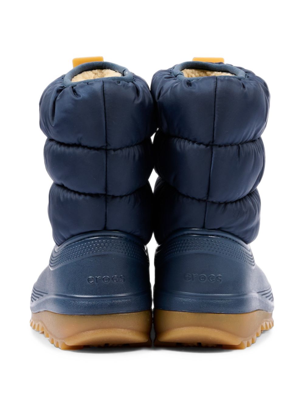 Stivali da pioggia Neo-Puff K per bambino Crocs Kids blu con design imbottito 207684 NAGM CROCS KIDS 