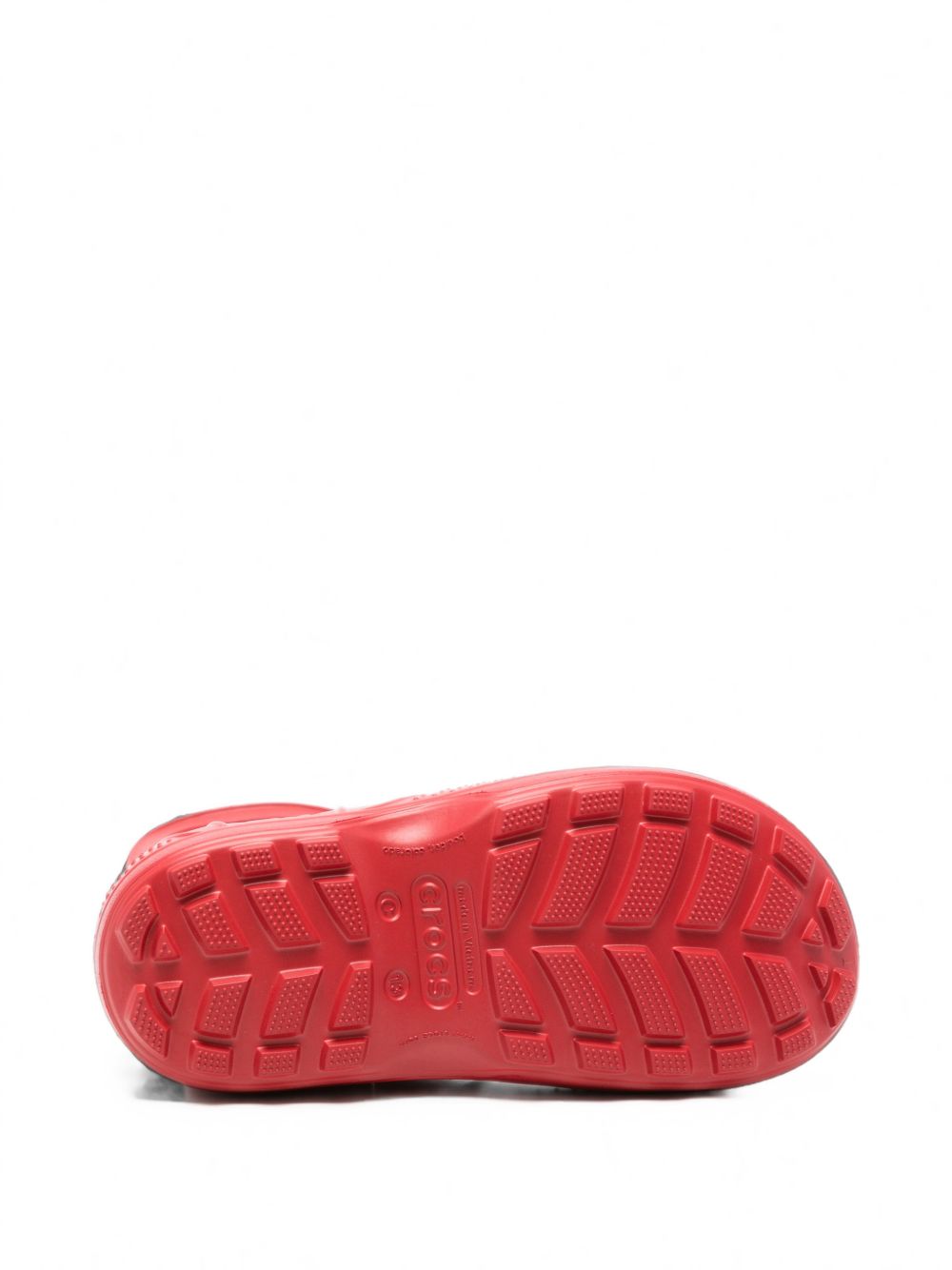 Stivali da pioggia Handle It Rain per bambini Crocs Kids rossi con design cut-out laterali 211052 CORD CROCS KIDS 