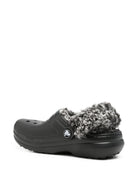 Ciabatte Classic Fleece Lined Clog K per bambini Crocs Kids nere con finitura in pile 212856 BLK CROCS KIDS 