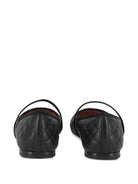 Ballerina per bambina Dolce & Gabbana Kids nera con design trapuntato D11433 A0988 8B956 DOLCE & GABBANA KIDS 