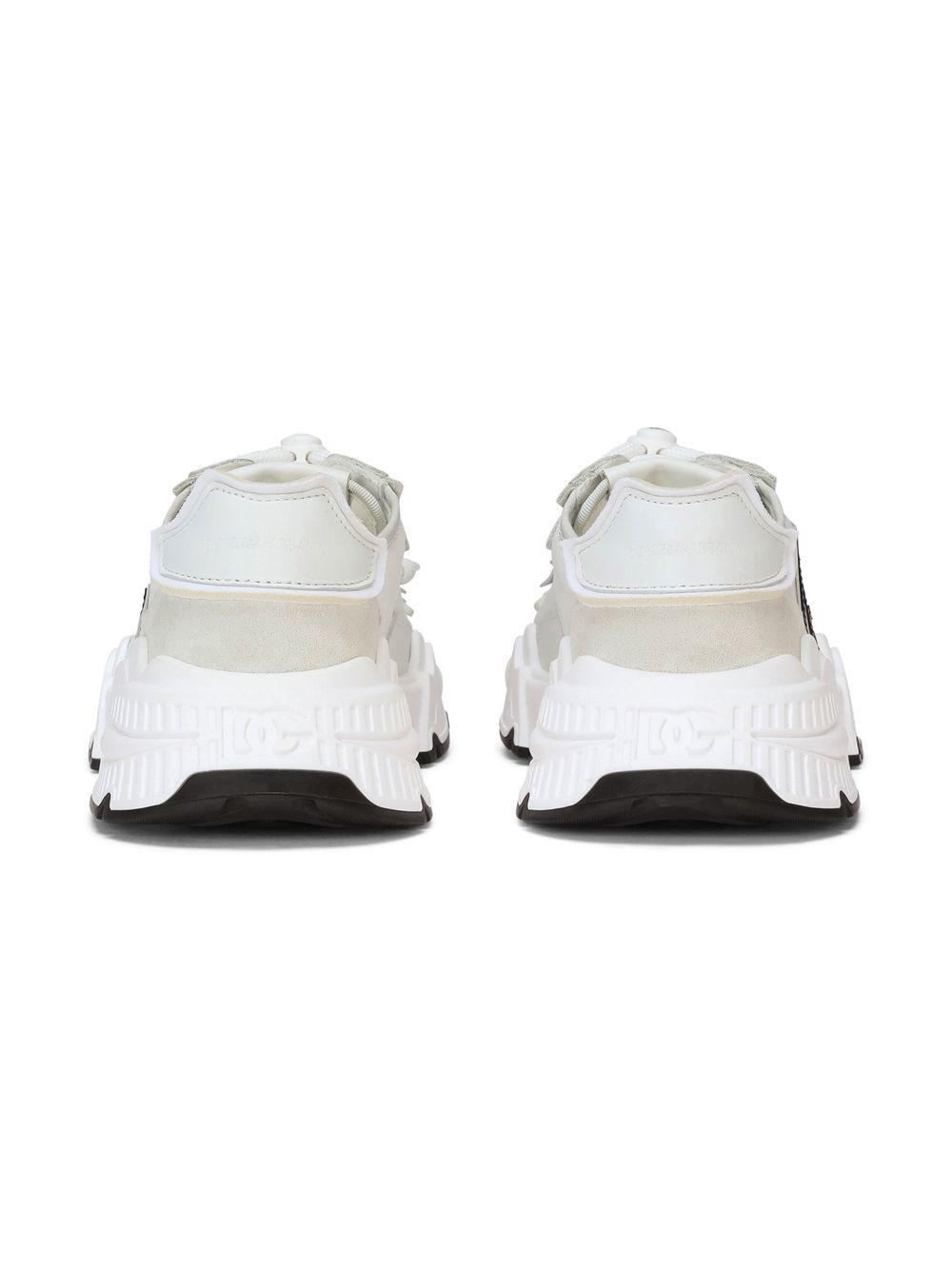 Sneakers per bambino Dolce & Gabbana Kids bianche con logo DG sul lato DA5119 AQ040 80001 DOLCE & GABBANA KIDS 