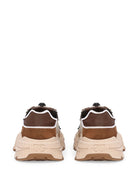 Sneakers per bambino Dolce & Gabbana Kids marroni con design a inserti DA5119 AQ040 8L836 DOLCE & GABBANA KIDS 